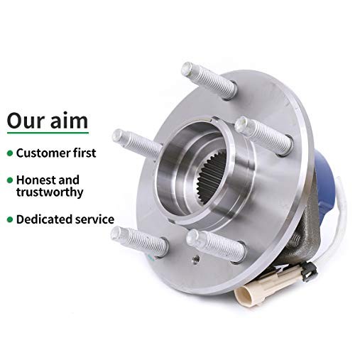 5379 Front Wheel Hub Bearing Assembly Compatible with 2000-203 513179-1P 1