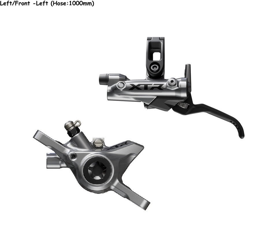 SHIMANO XTR BL-M9220/BR-M9200 HEAT-RESISTANT RESIN PAD DISC BRAKE SET-FRONT&REAR