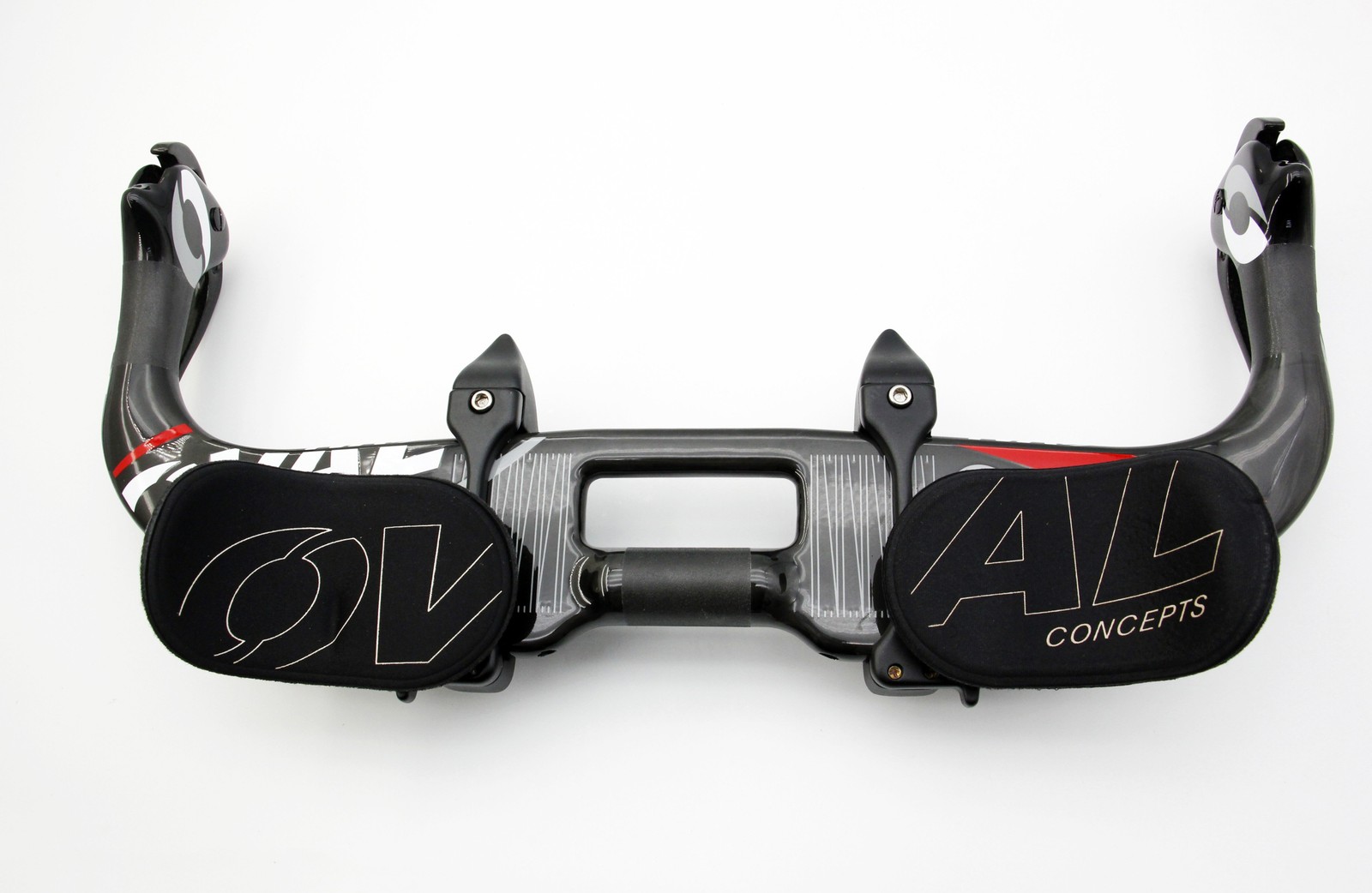 NOS Oval Concepts A901 Full Carbon Aerobar 26.0 x 420mm TT Triathlon Aero Bar