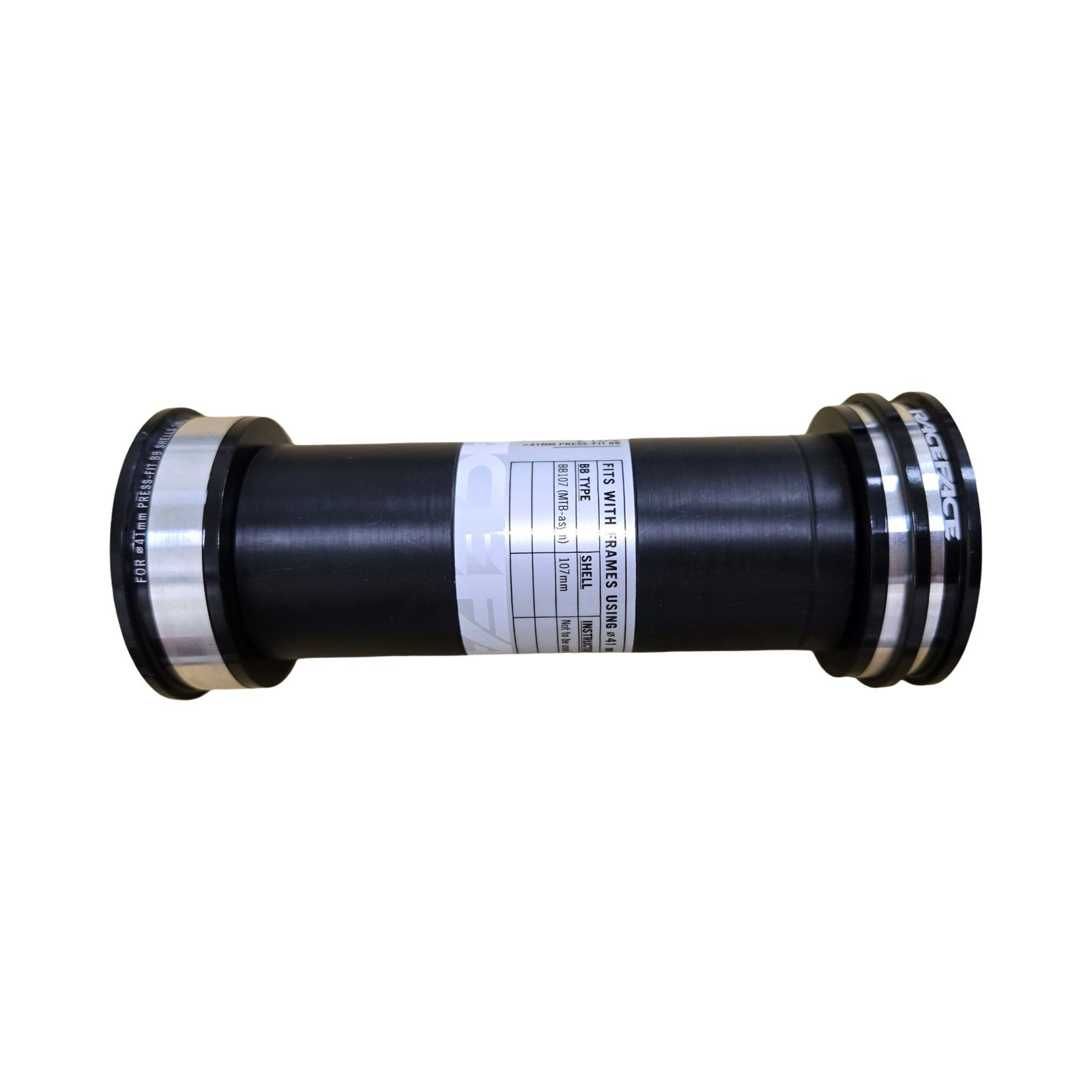 RaceFace EXI BB107 Bottom Bracket 107mm 24mm 41mm Pressfit