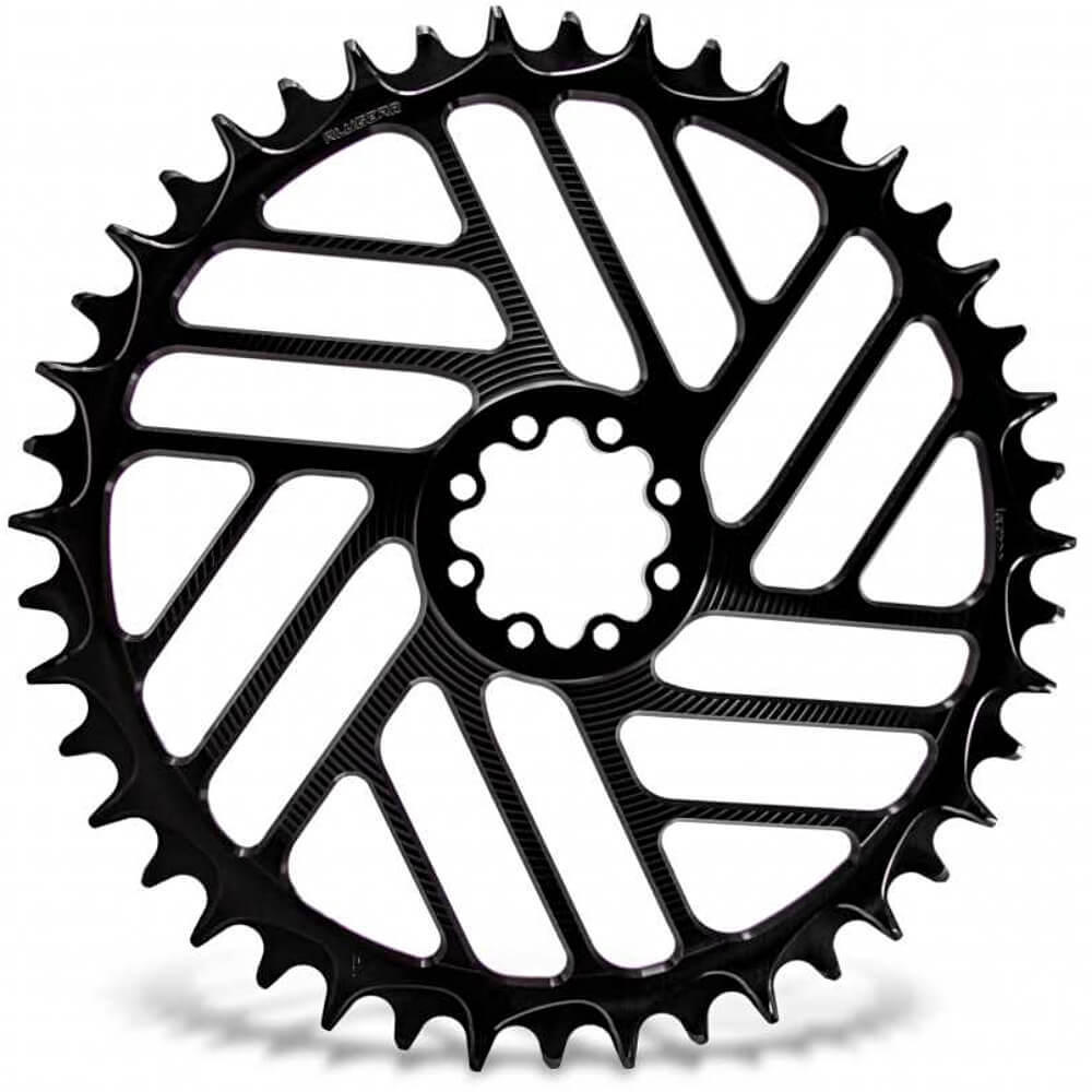 ALUGEAR 8-Bolt Road/Gravel Chainring for SRAM. Black