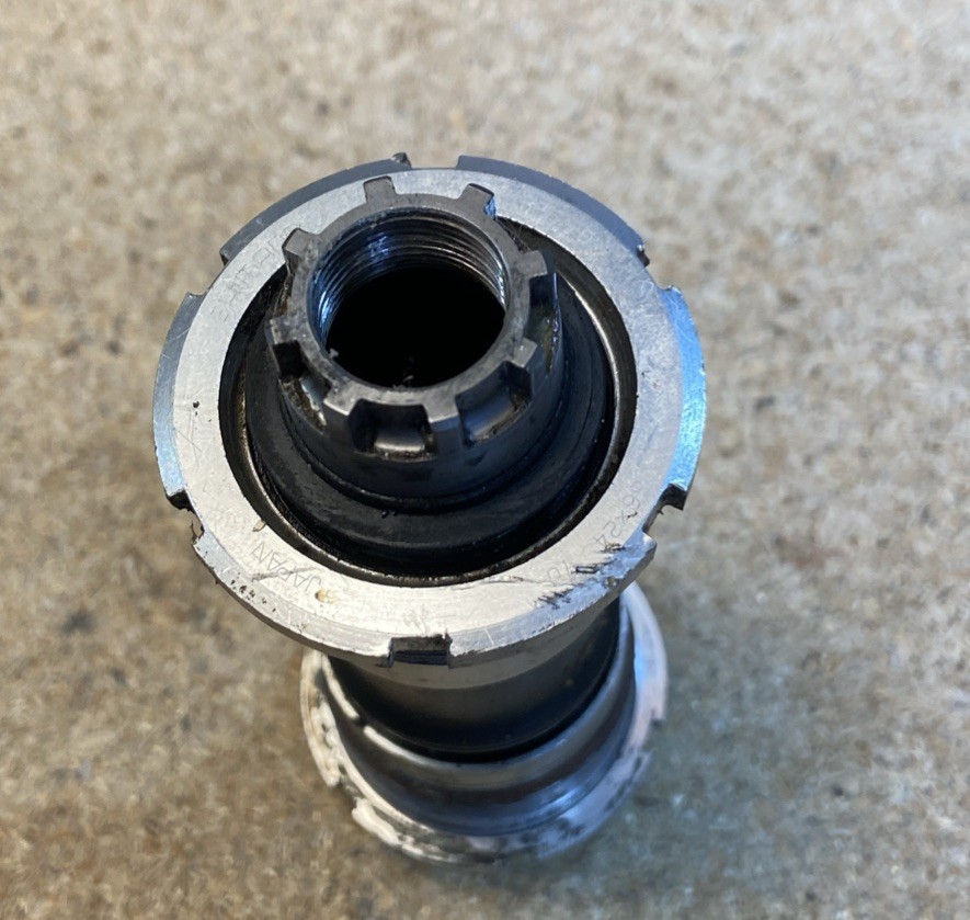 Shimano Dura-Ace bottom bracket BB-7700, ITA. 109.5, 36×24- Good Used Condition