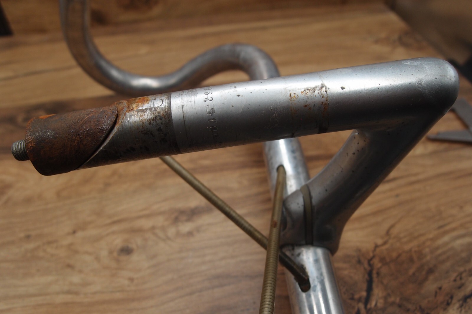 drop bar Guidone Philippe ATAX + quill stem ATAX made in France 22 mm for road
