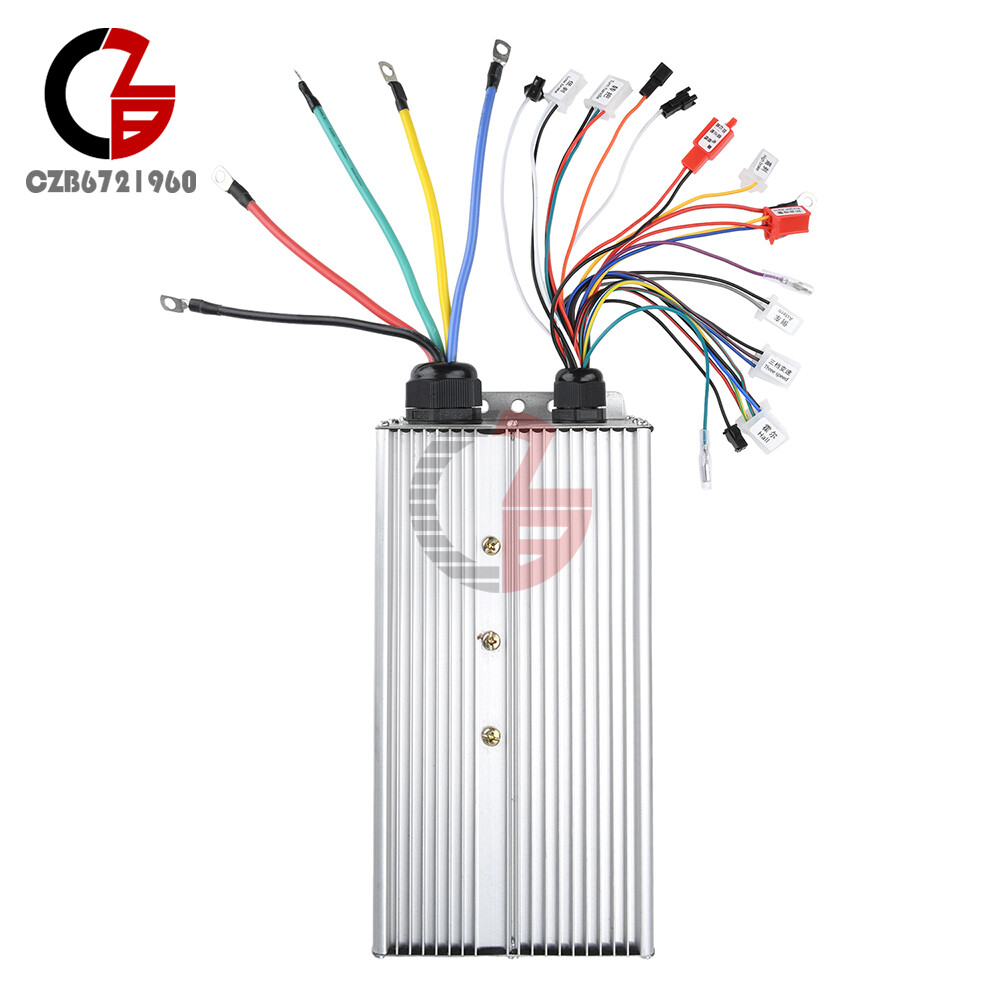 Brushless Controller 36V48V60V64V72V 350W 500W-1500W 5000W for Electric Bicycle