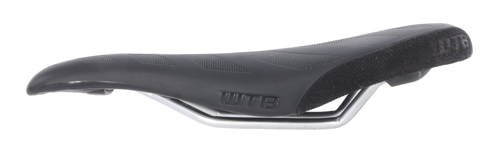 WTB Silverado Mountain Bike Saddle 139mm 7 x 7mm CrMo Rail BLACK Gravel Trail