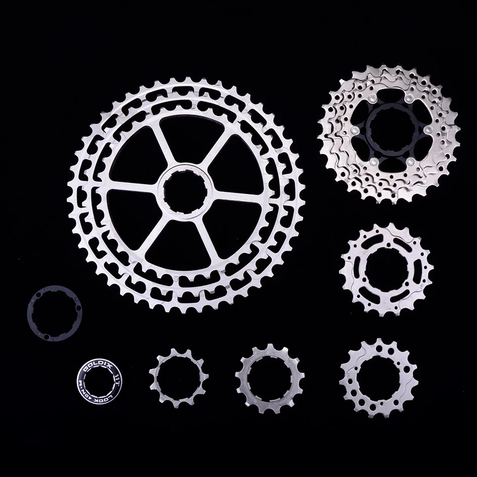 SUNSHINE Ultra Light Mountain Bike Bicycle Cassette Aluminum Alloy Hollow CNC Ma
