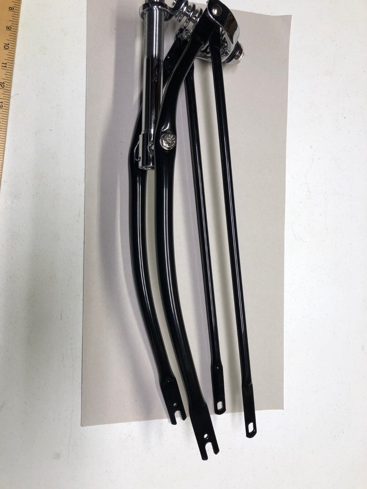 Springer Fork BICYCLE Schwinn BLACK & CHROME EXCELLENT bike fork for 26″ bikes