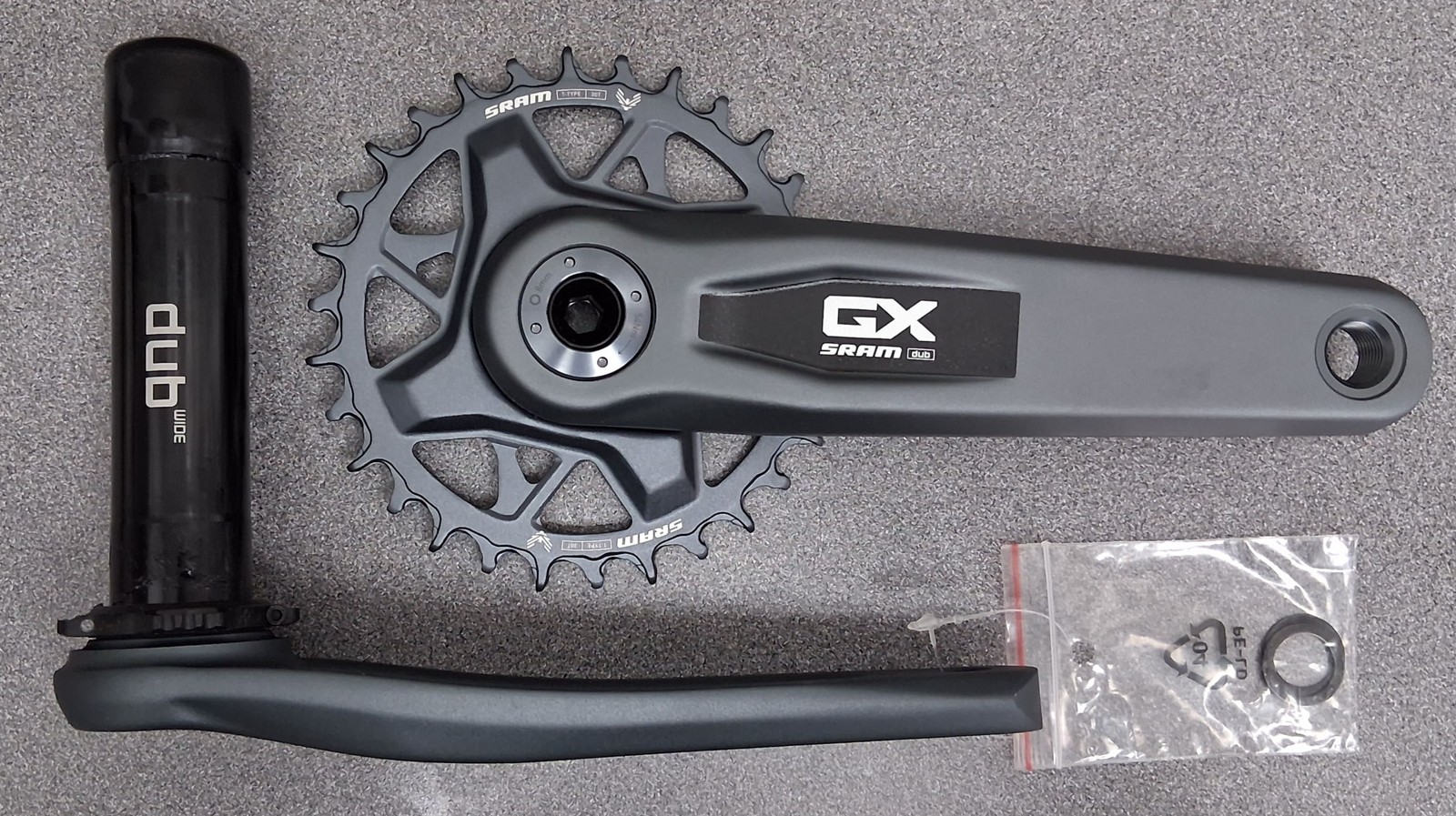 SRAM GX Eagle Boost Crankset – 170mm, 30t, Direct Mount, DUB, Lunar, 55mm *OE*