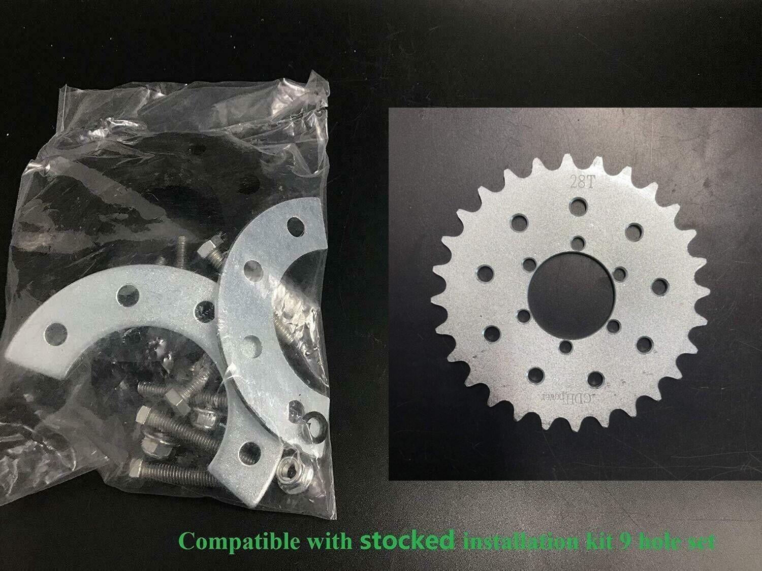 CDH Multifunctional 28 Teeth Sprocket 28T-Gas Engine Motor Motorized Bicycle