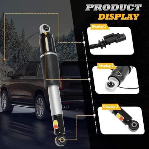 84176675 Pair Rear Airmatic Shock Absorber Struts Compatible with Escalade