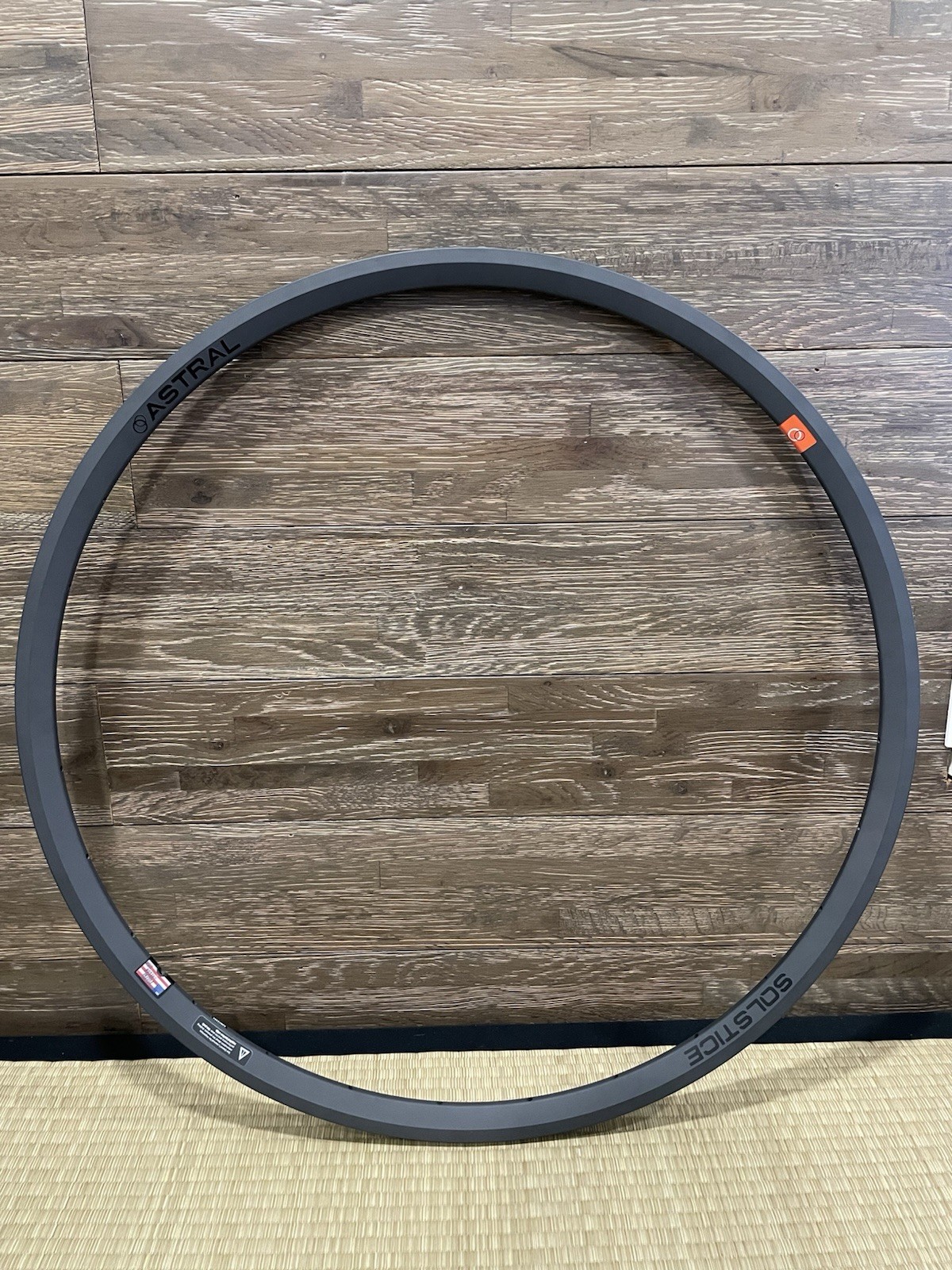 Astral Solstice STEALTH – Cerakote 700c Rims 28H Limited BLUE LUG Made in USA