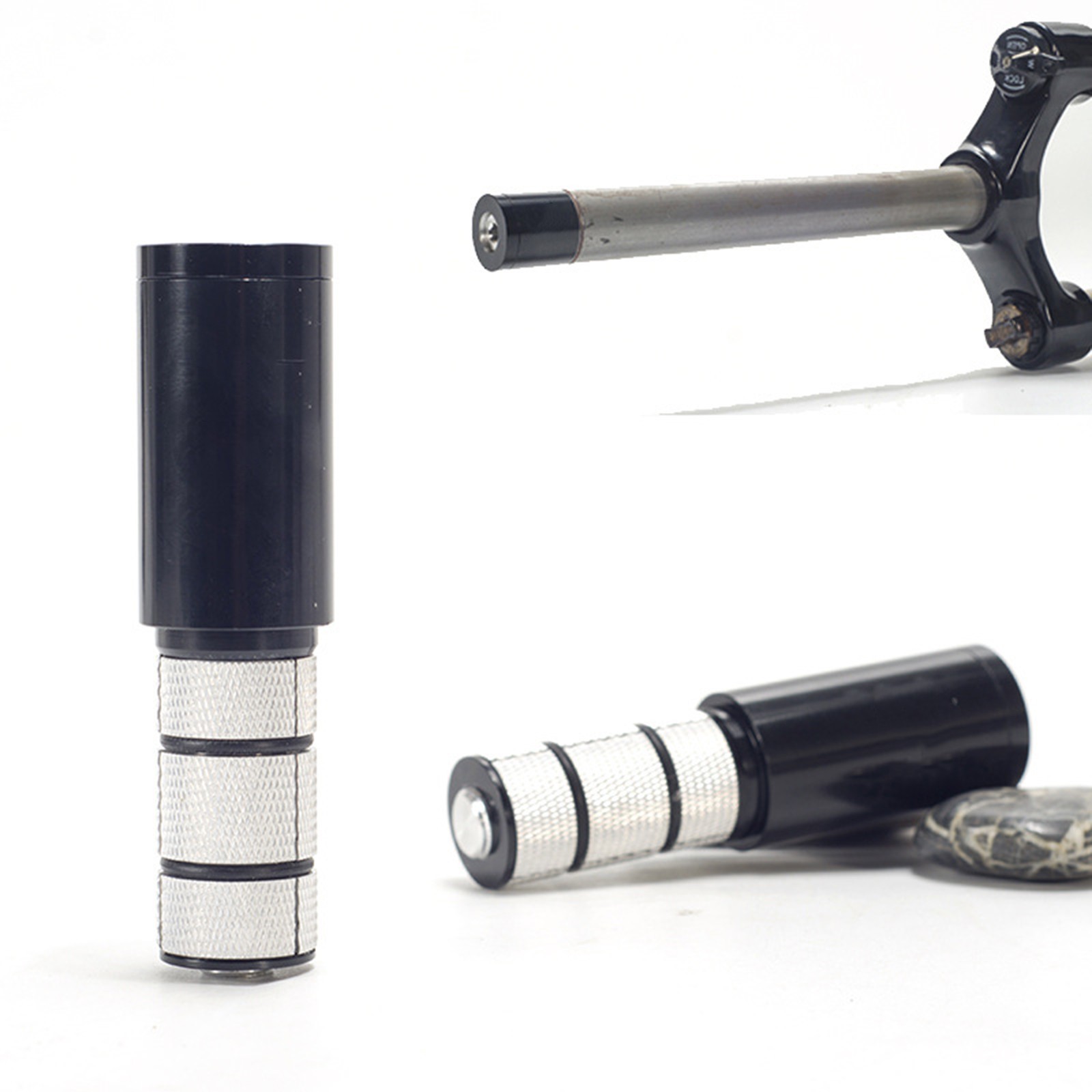 Bicycle Extension Shaft Fork Aluminium Alloy Bike Handlebar Riser Extender