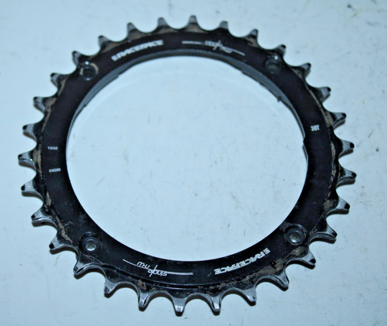 Raceface Single NW MTB Bike Chain Ring 4-Arm 30 Tooth 30T Black 104BCD Gravel :)