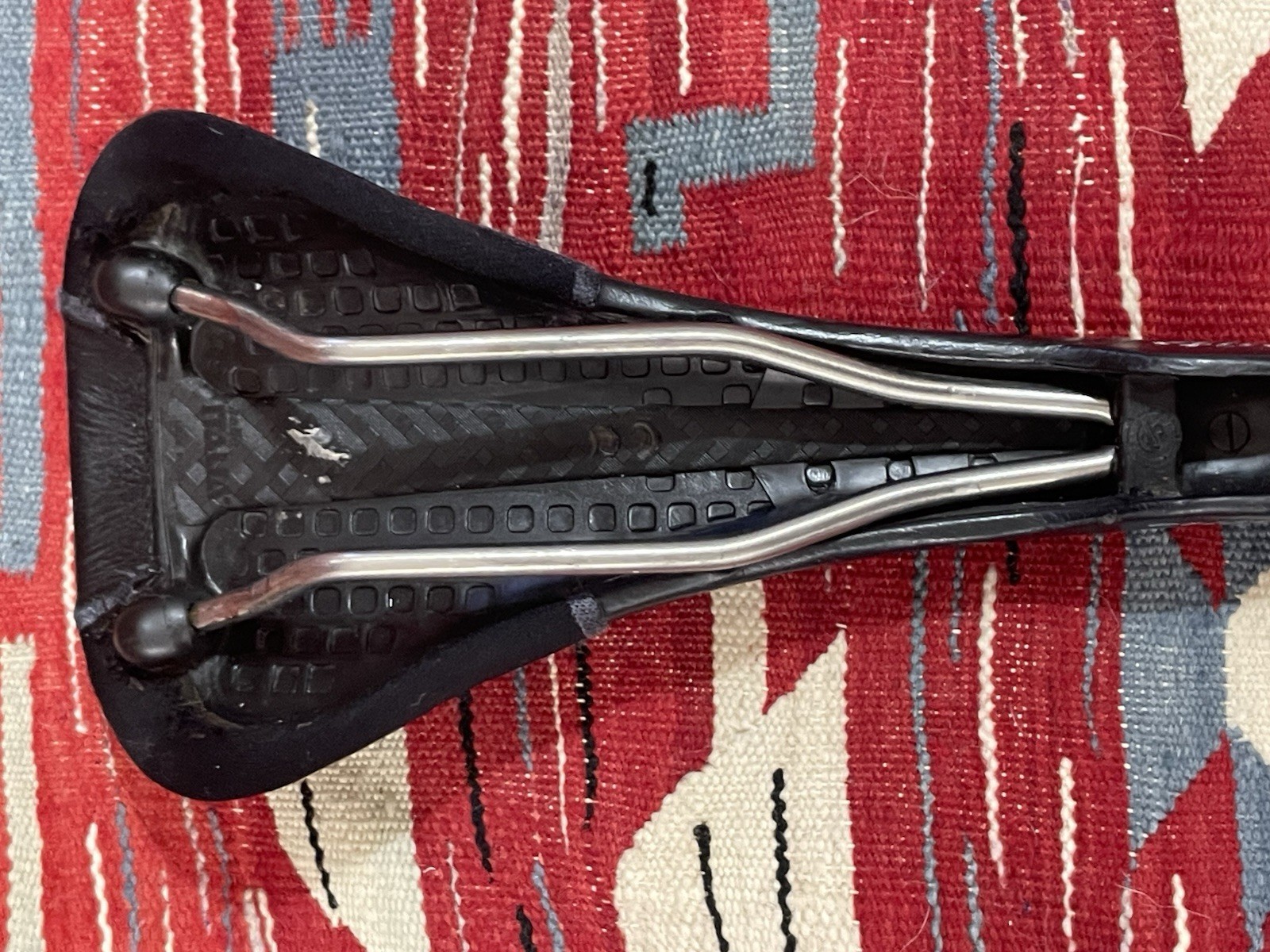 Selle Italia Genuine Gel Flite Titanium Road Bike Saddle Black Made Italy Used