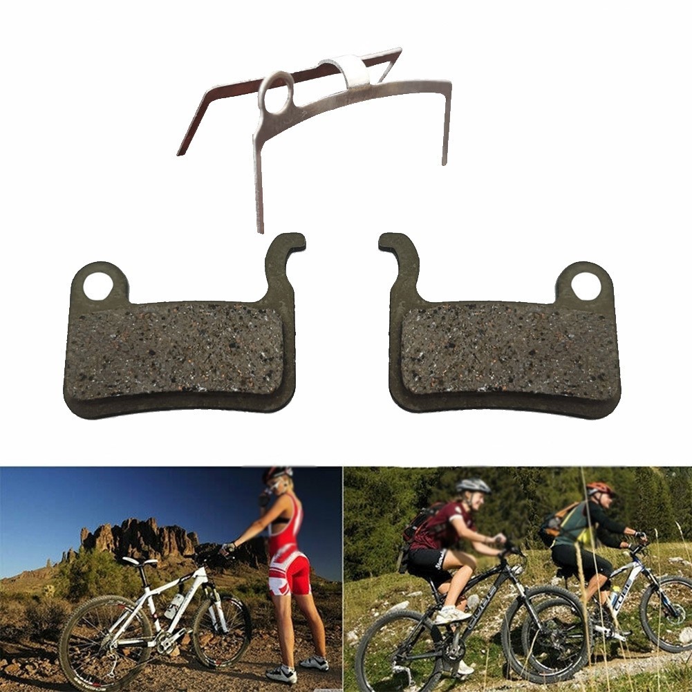 For HB-875/M595/M585/M535 Bike Brake Pads Stainless steel+resin Useful New