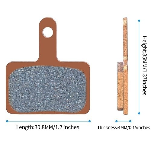 25 Pairs Sintered Metal Ebike Disc Brake Pads for Shimano Tektro MT200 M355 M446