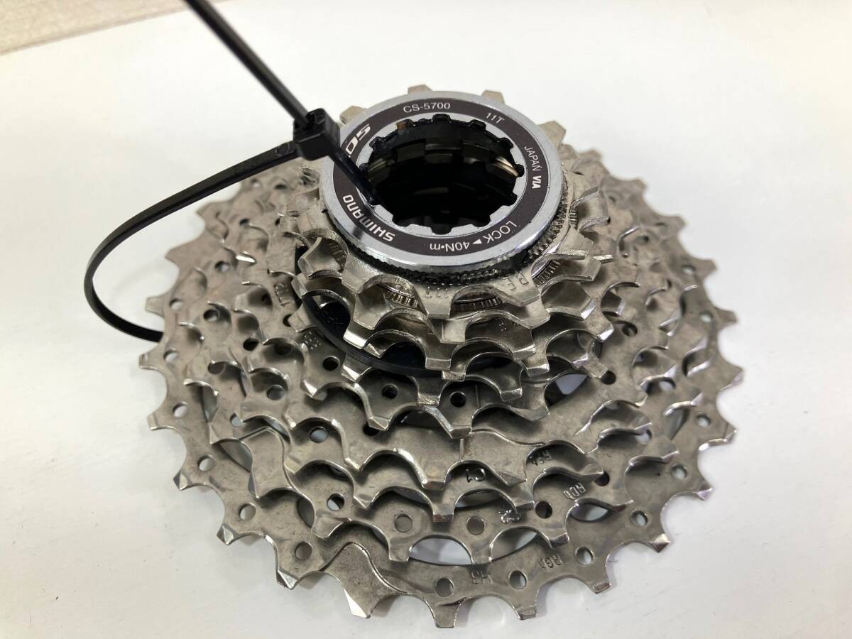 Shimano Tiagra 4700 2×10 Flat Bar Groupset FC-4700 SL-4700 Complete Used Cleaned