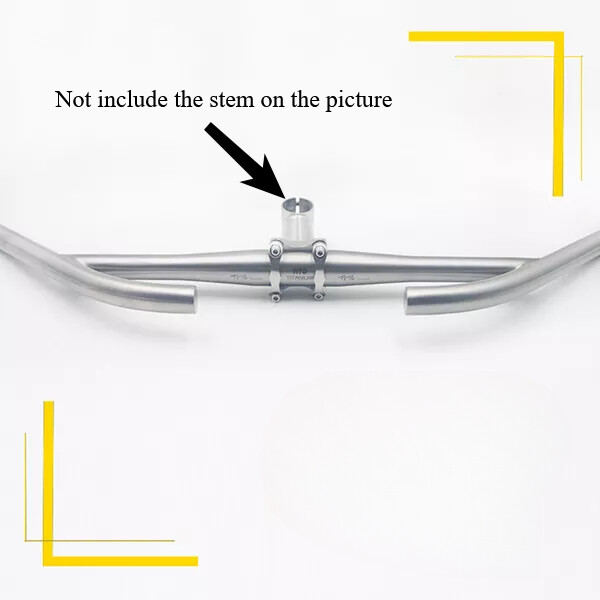 Titanium Bicycle Bike Handlebar Rest Bar Riser Handle Bar 560-760mm