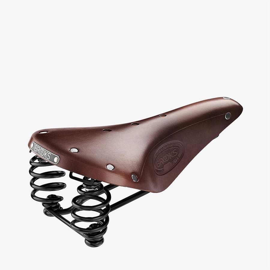 New Brooks Brooks Flyer Saddle 275 x 175mm Unisex 860g Antique Brown B396H00A072