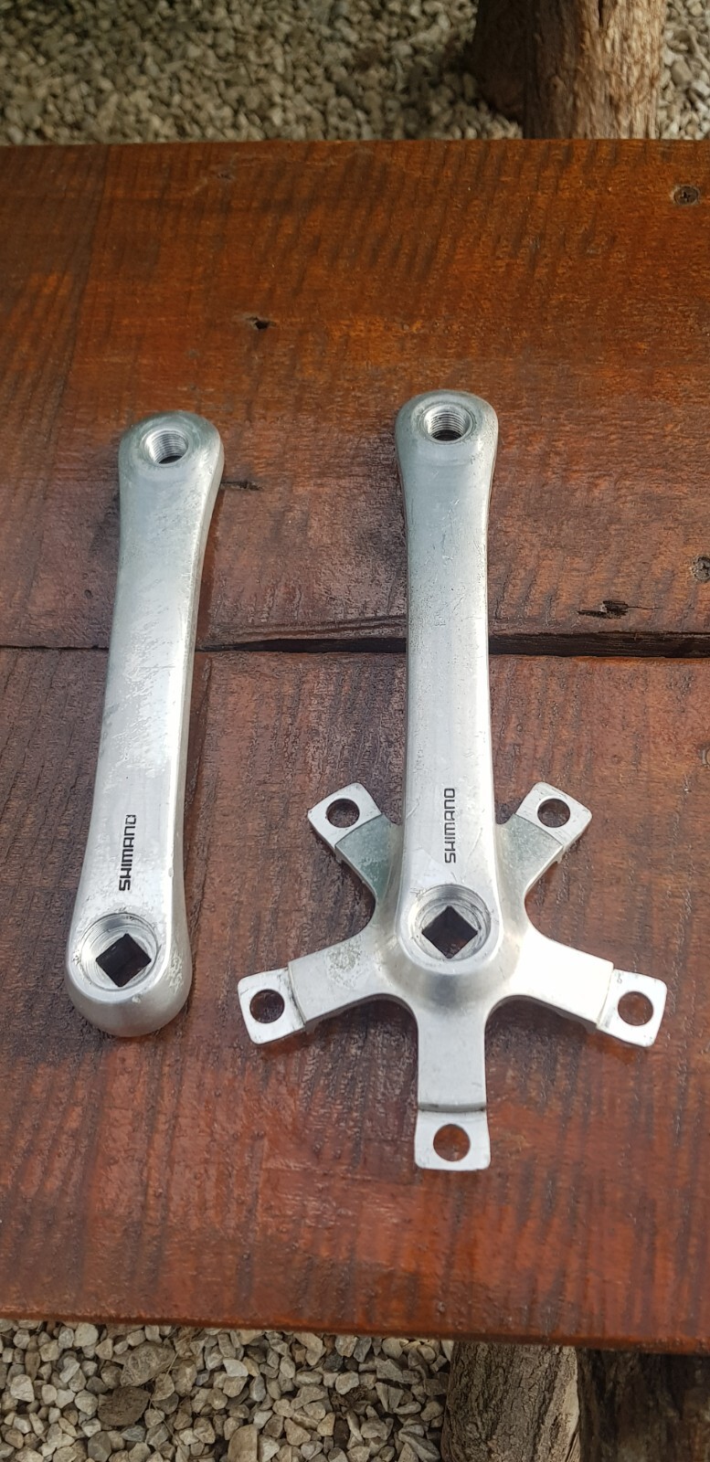 Vintage Shimano Deore XT FC-M730 175mm Crankarms 7M