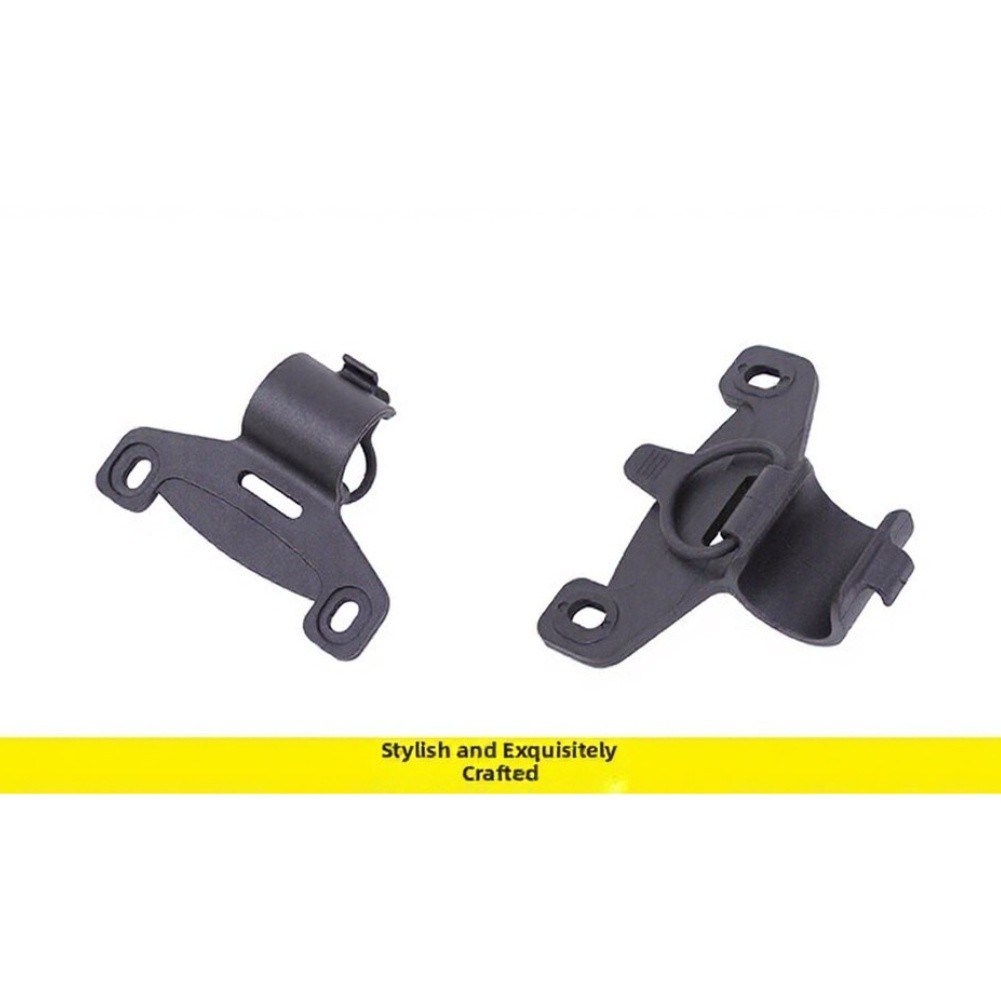 for 2 Pack Bike Pump Holder with Silicone Strap for Secure Frame Attachment