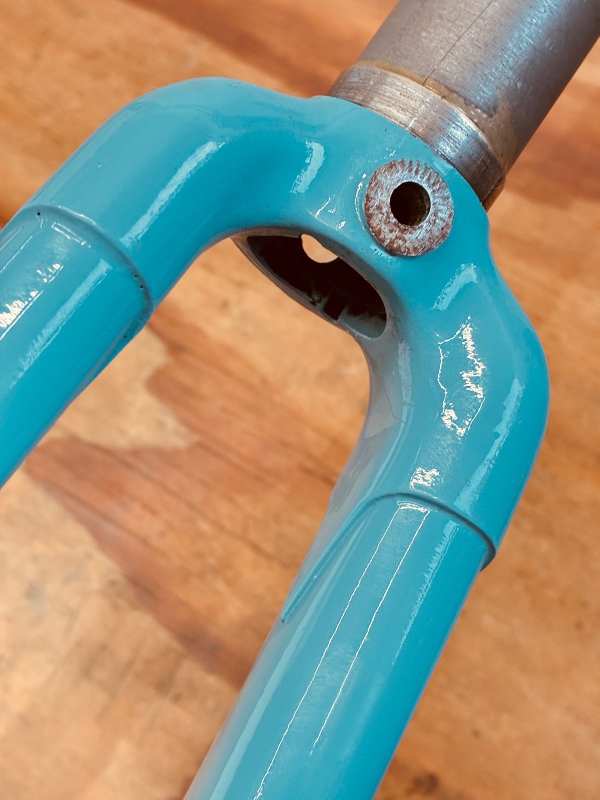 Used EAI Bareknuckle 700c Road Fork 1 1/8″ Threadless Euro Asia Imports Chromoly