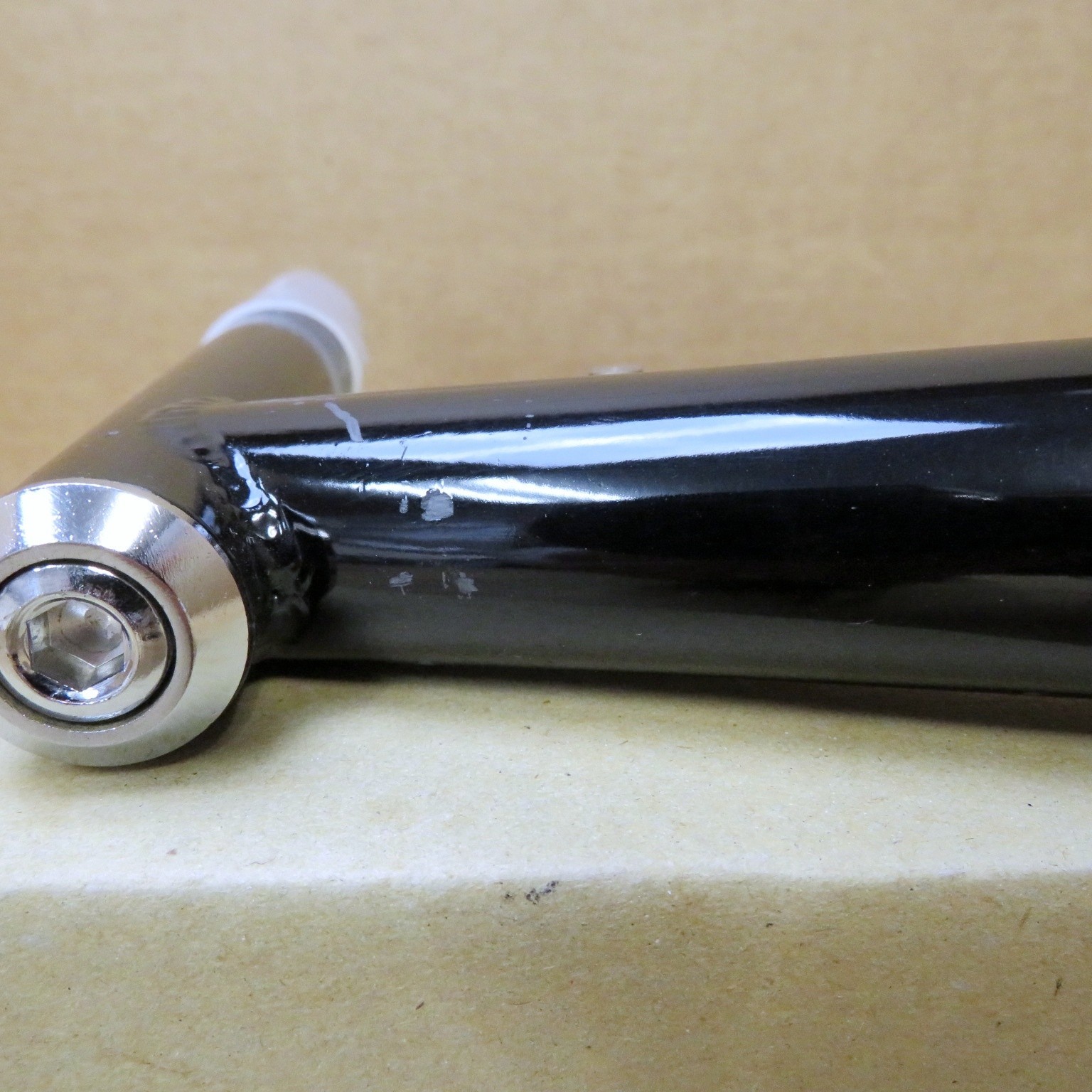 New-Old-Stock 3T Roller Guide Stem…Chromoly Steel Tubing w/Black Enamel Finish