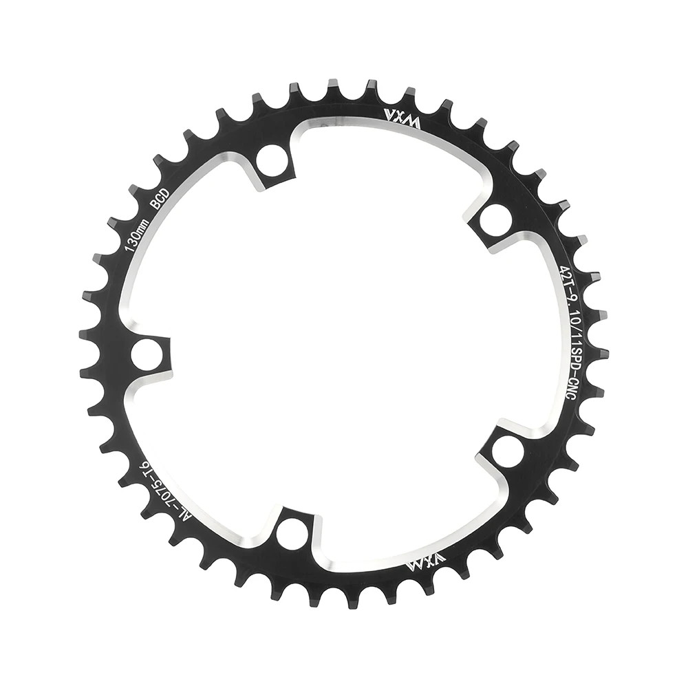 Road Bicycle Narrow Wide Sprocket 130BCD round 38T 40T 42T 44T 46T 48T 50T 52T 5