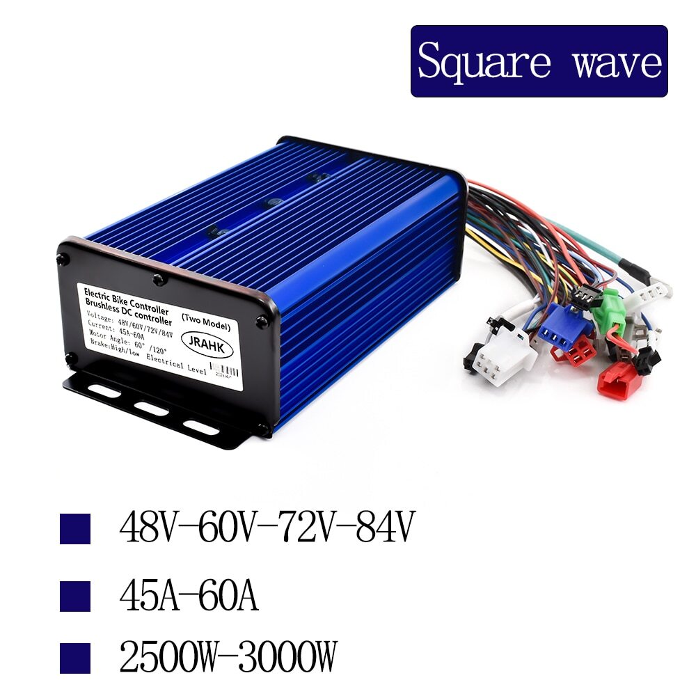 Electric Controller 2500 3000W 48v 52v 60v 64v 72v 84V Brushless E-Bike Motor
