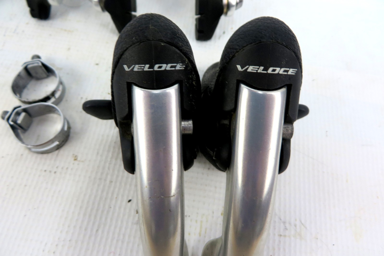 CAMPAGNOLO VELOCE BRAKE AND SHIFTER SET Front & Rear Calipers Rim Brakes 775g
