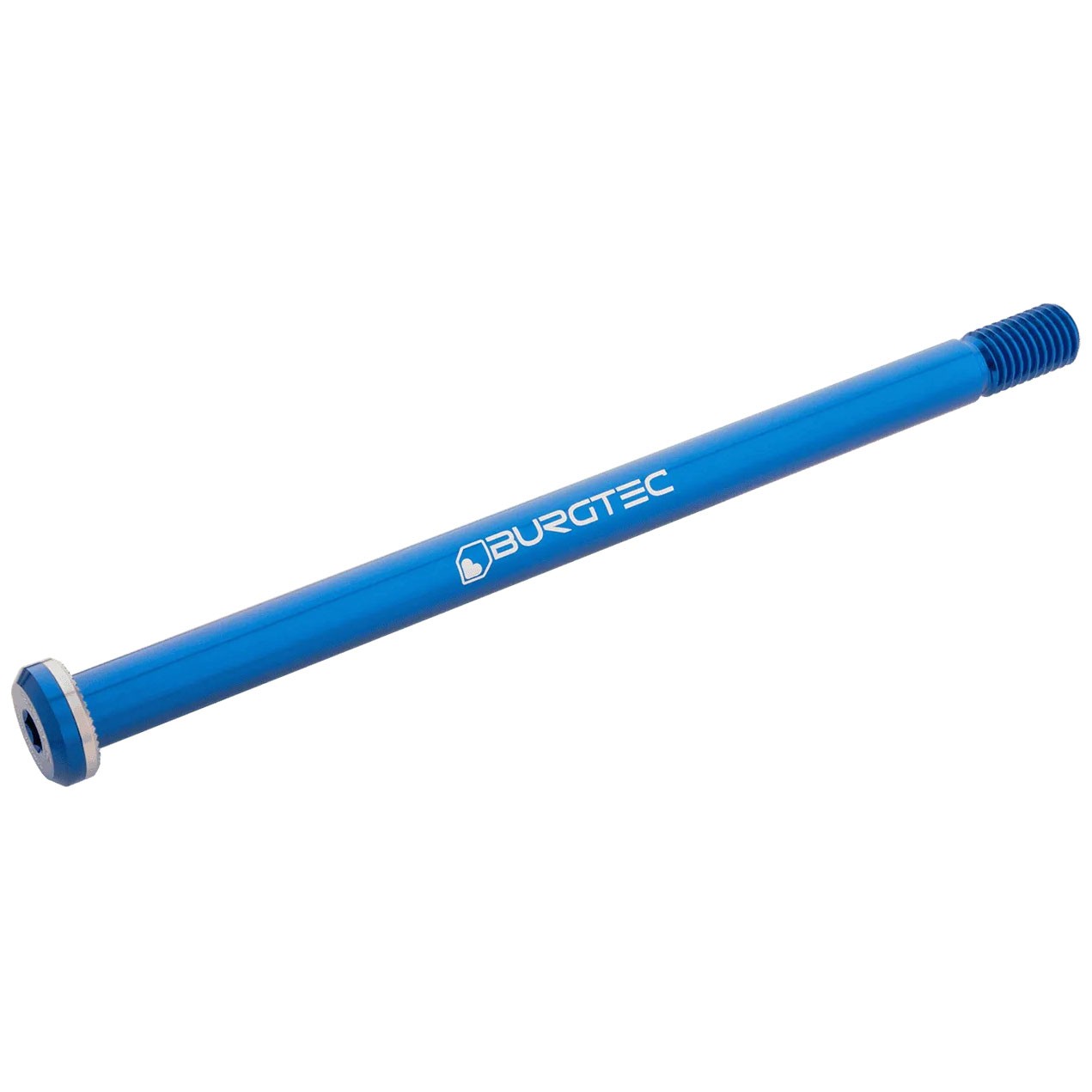 Burgtec 188mm x 12mm 1.00mm Pitch Rear Axle, Deep Blue