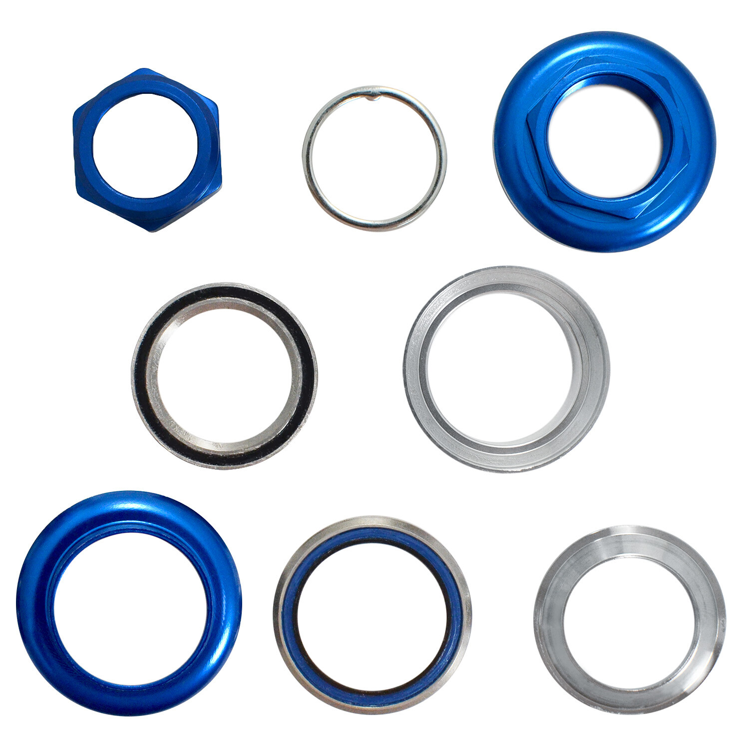 YST Old School BMX 1″ Threaded Bike Headset 32.5 cups 26.4mm , Blue