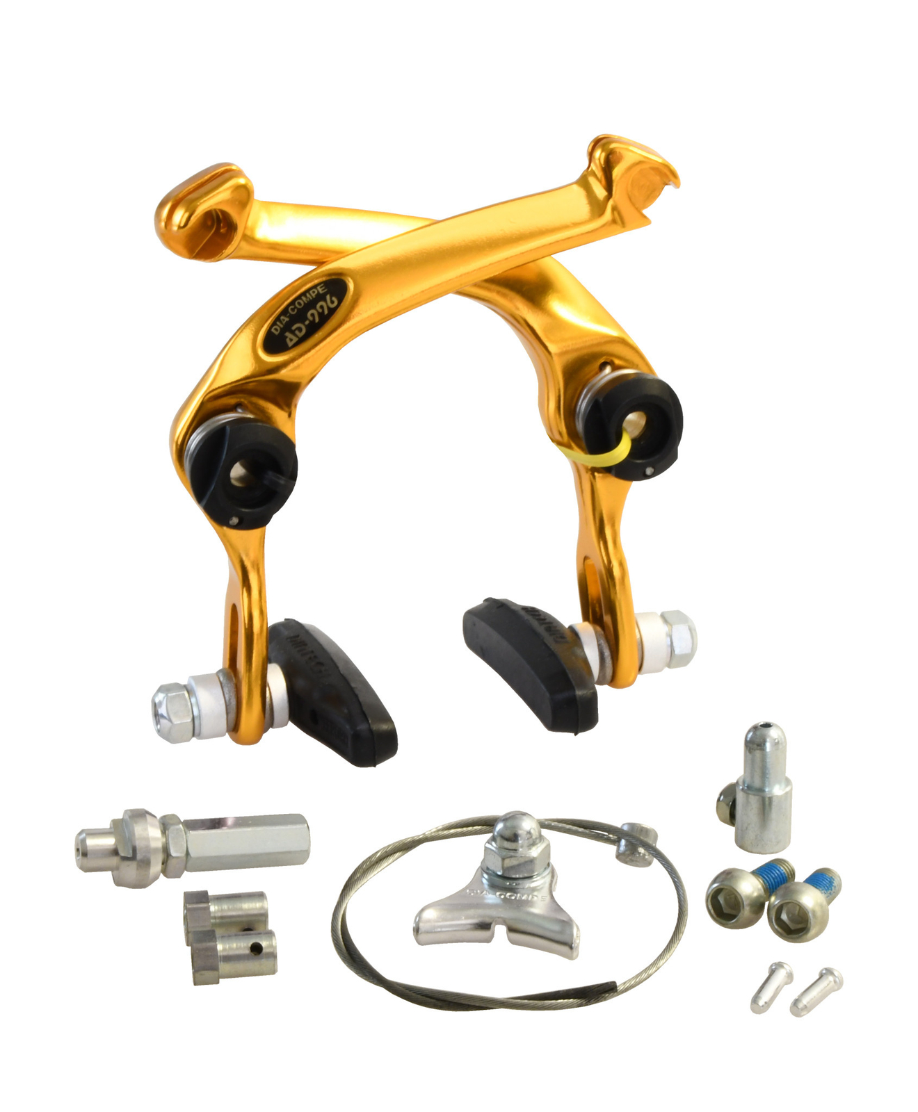 Dia-Compe AD-996 (aka Diatech Hombre) BMX U-brake brake caliper – GOLD