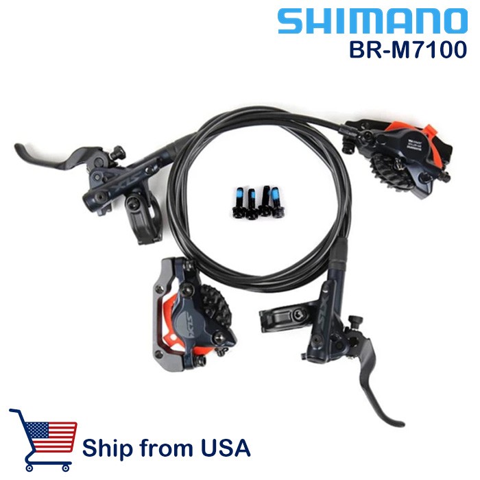 SHIMANO SLX BR M7100 Hydraulic Disc BrakeSet MTB BL-BR-M7100 J04C