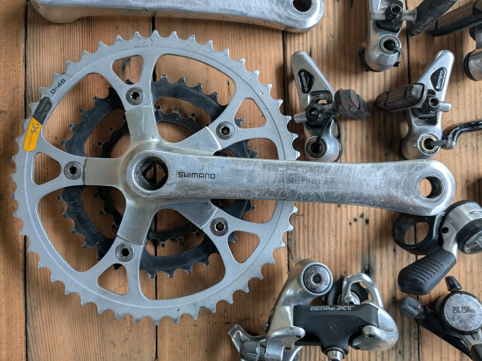 Shimano Deore XT 7 Speed Partial/Mini Groupset