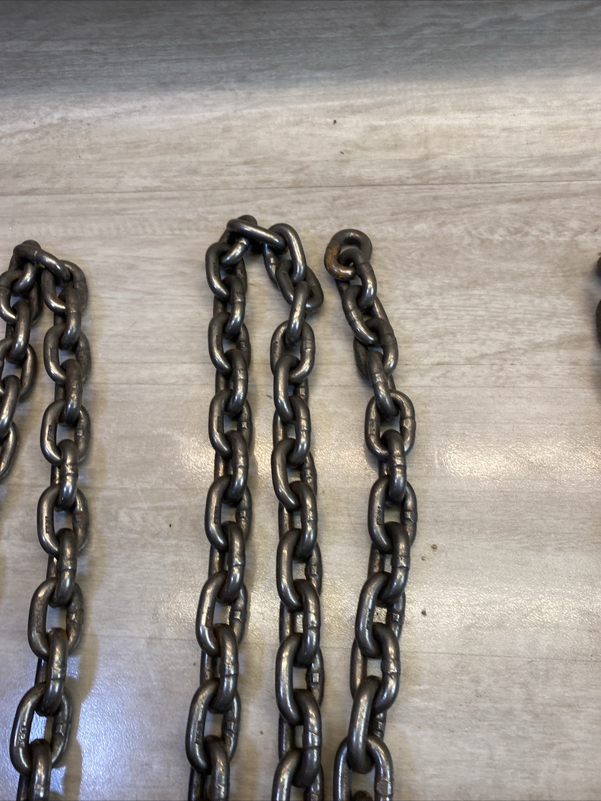 3 CM @ 5 ft Aircraft Chain Binder Links Used Magnetic 301 Stainless 226 BBQ