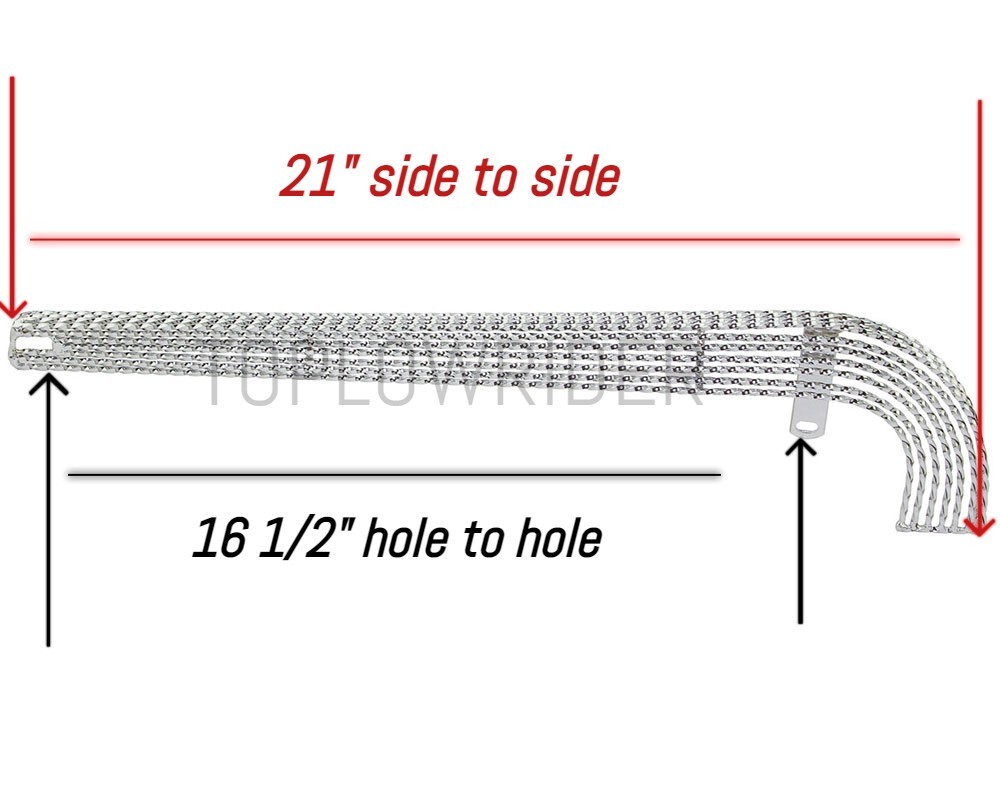 26 Lowrider Lucky 7 Twisted Chain Guard Chrome.