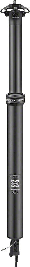 NEW X-Fusion Manic 50 27.2 350mm Alloy Remote Dropper Gravel Bike Seatpost Black