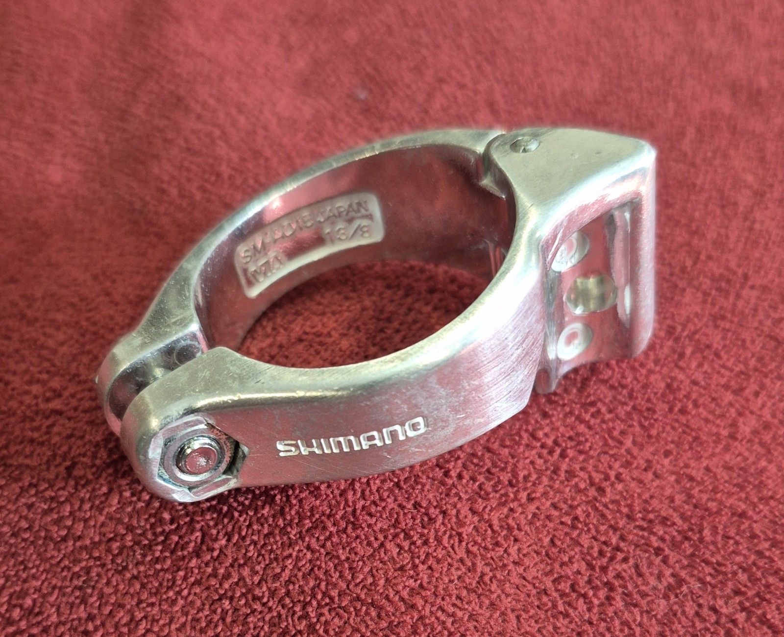 Shimano SM-AD15 Front Derailleur Braze-on Adapter 34.9 mm (1⅜”) Diameter
