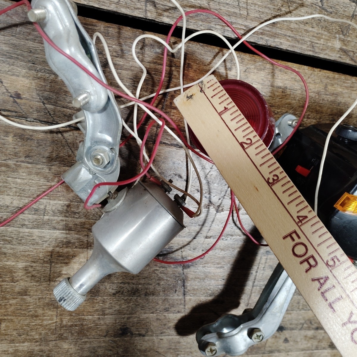 Vintage Head Light Set Bicycle Wiring
