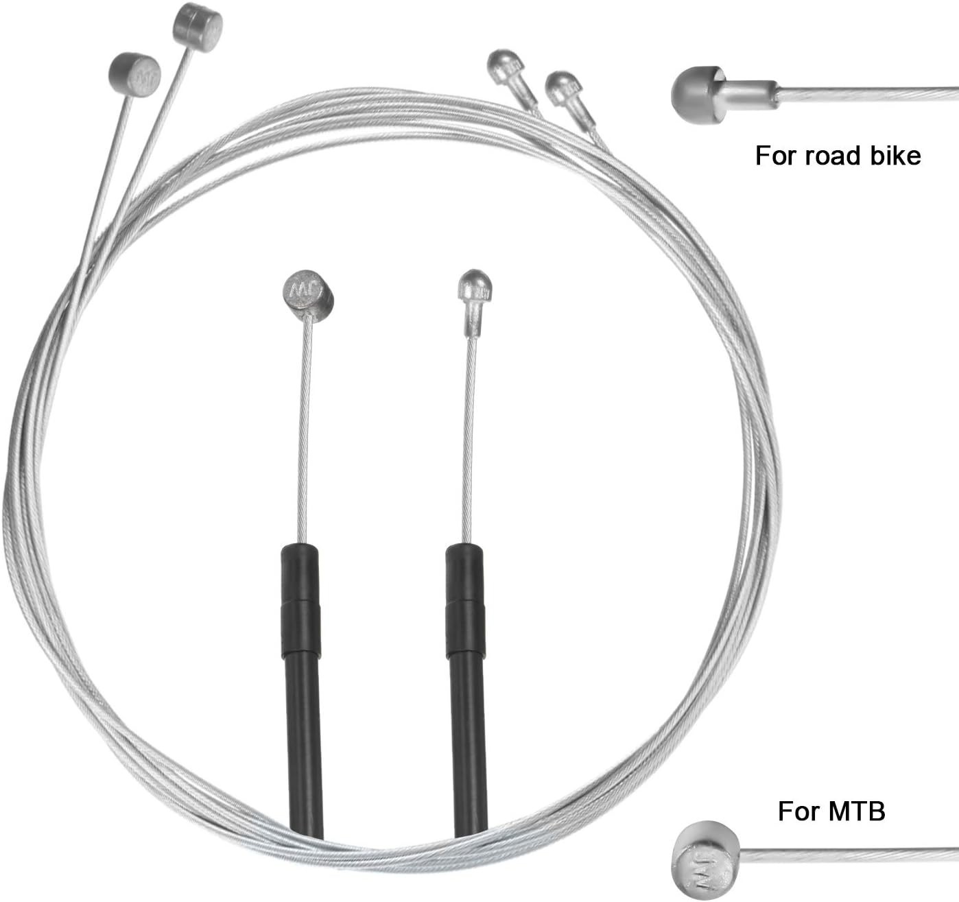 Universal Bicycle Brake & Noodle Cable Housing Kit for Mountain & Road Bikes