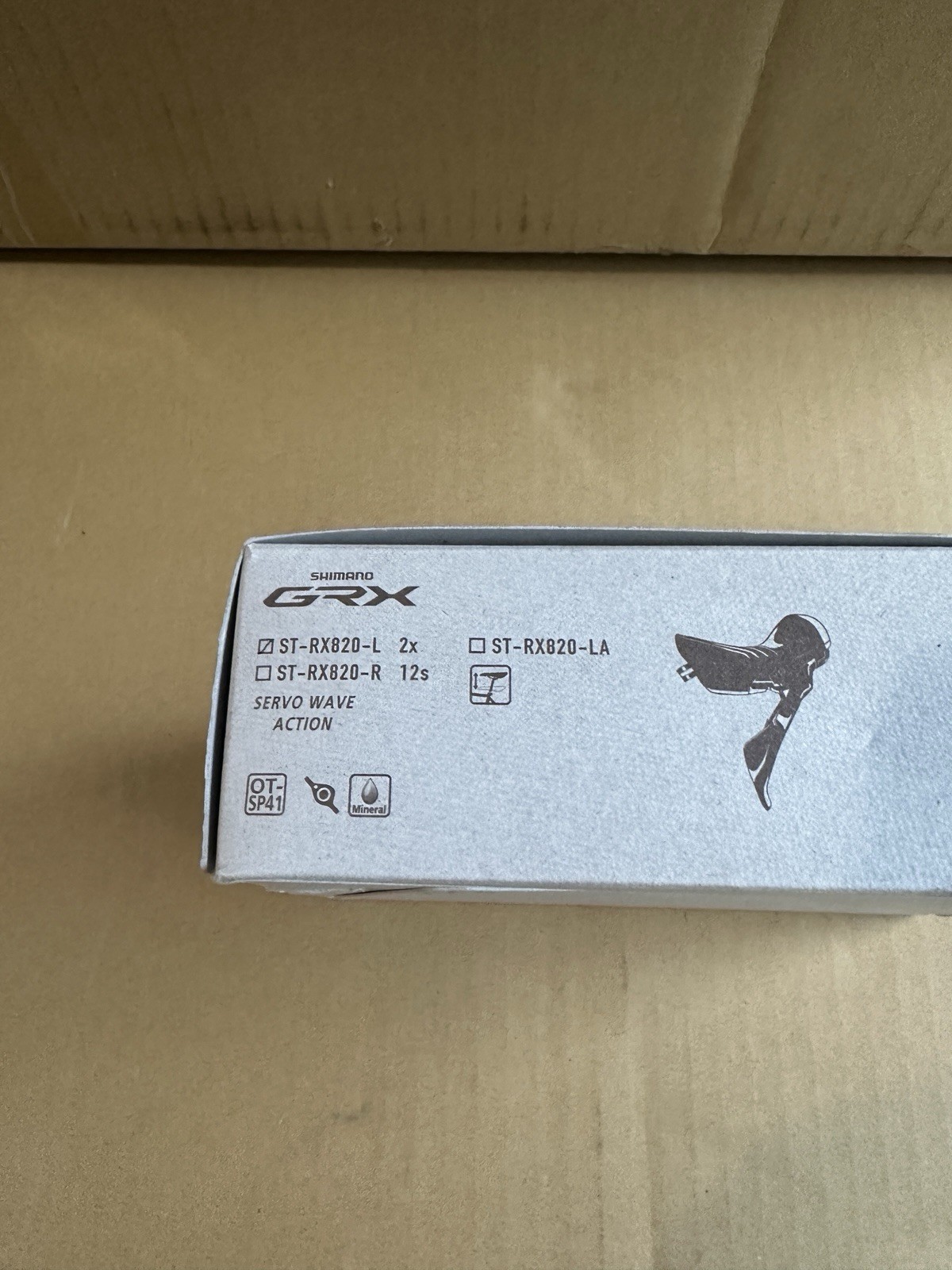 Shimano GRX Left 2x Shifter / ST-RX820-L (2×12 Hydraulic)