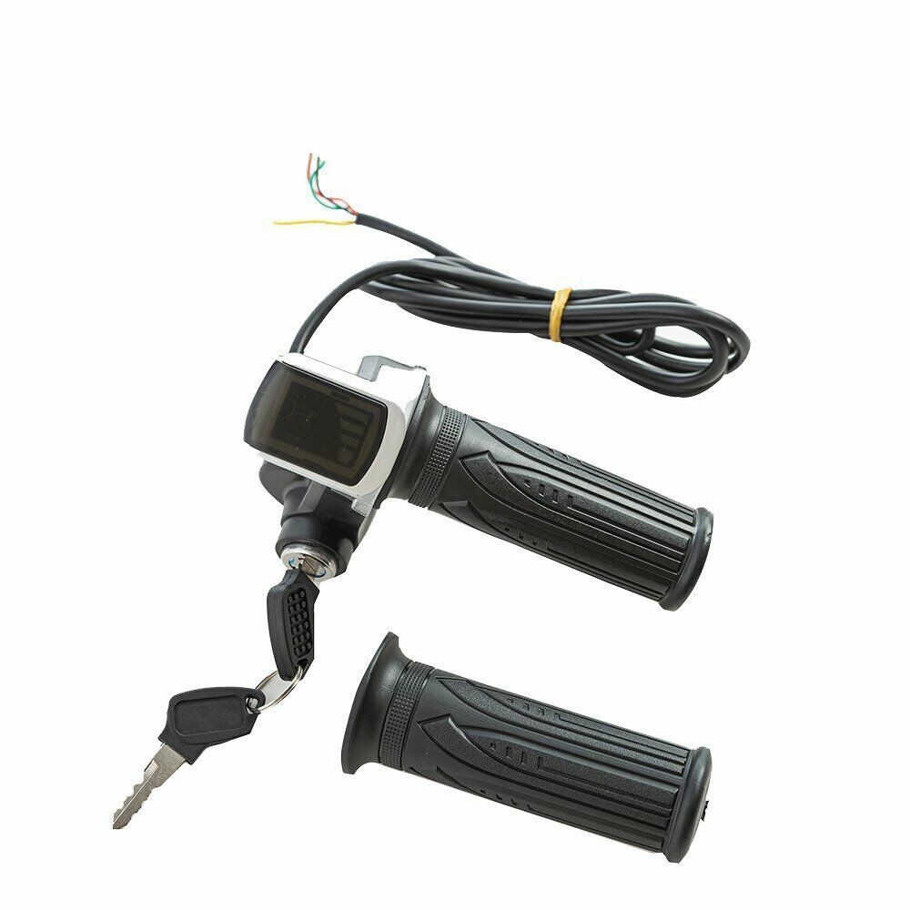 EBike 24V/36V/48V 250W/350W/500W Motor Brushed Controller +Twist Throttle Grip