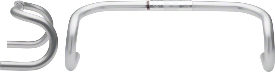 Nitto Noodle 177 Drop Handlebar 26mm Clamp 46cm Width 383g Silver Aluminum
