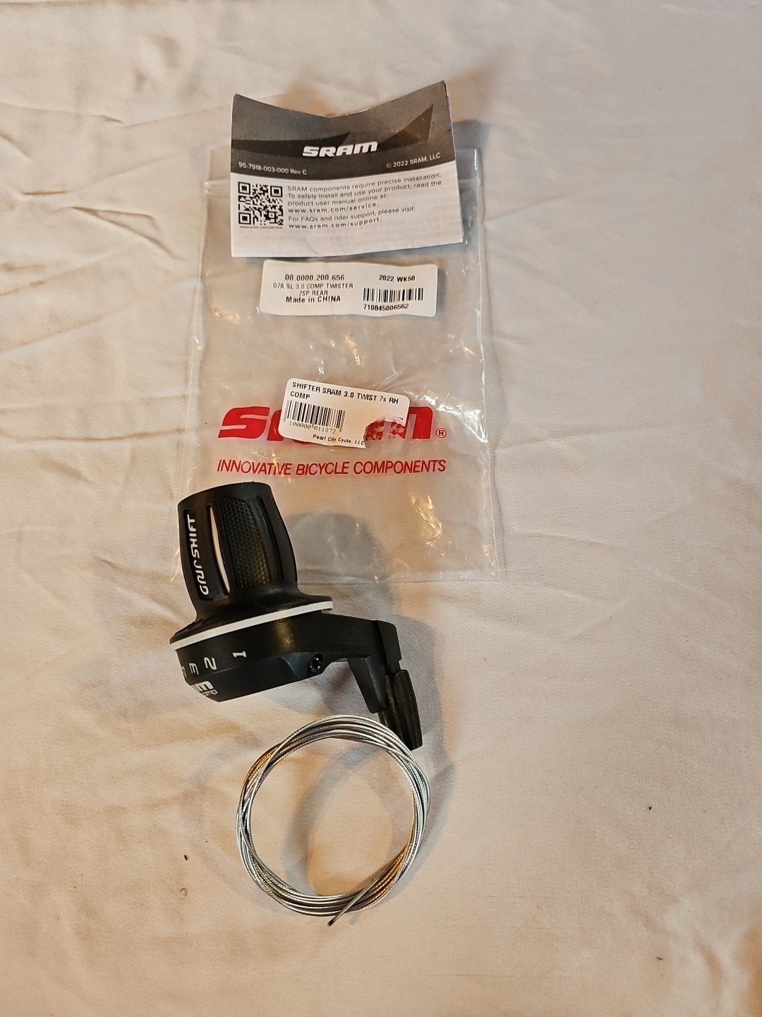 New SRAM 3.0 Comp 8-Speed Rear Grip Shifter Twister Right Hand