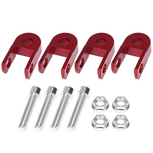 2 Pair 3cm Motorcycle Shock Absorber Height Extension Universal Rear Shock
