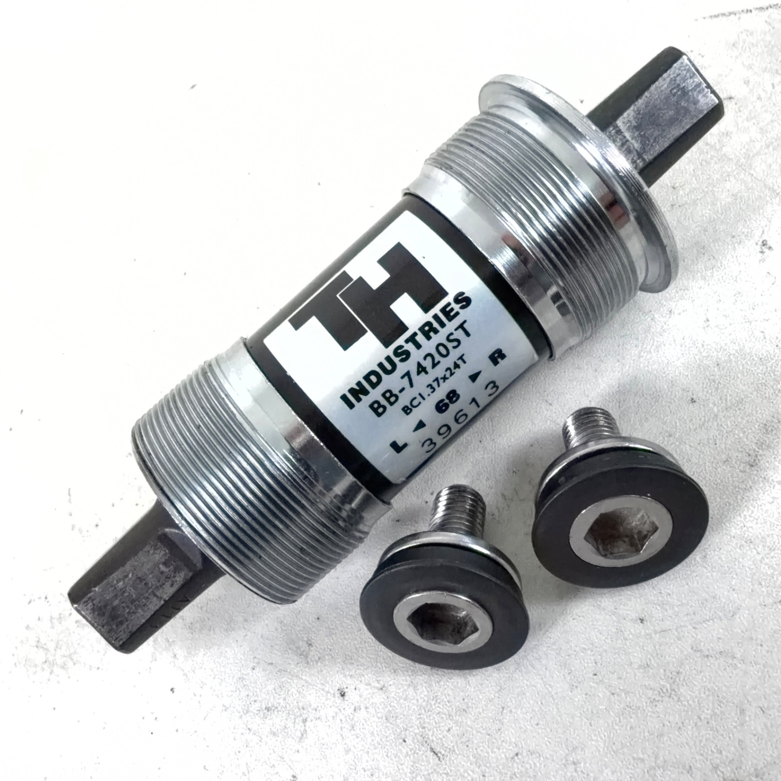 TH Industries Square Taper Bottom Bracket 68/113mm