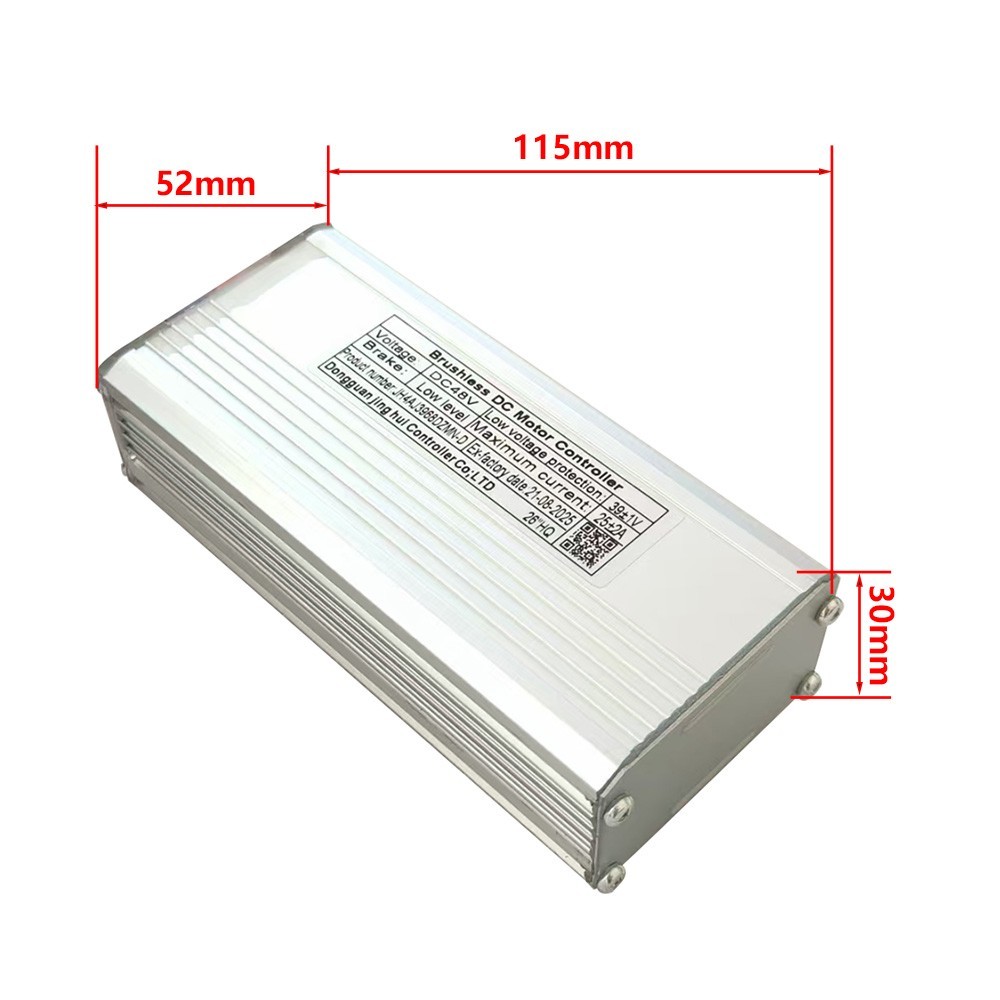 Brushless Motor Controller JH4AJ3968DZMN-D 48V 25A Electric Bike Conversion Kit