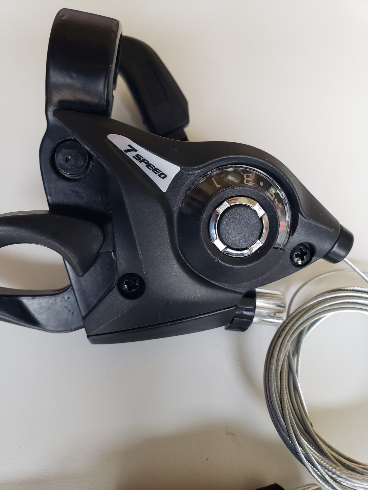 SHIFTER SET HB ST-EF51-7 TRIGGER / V-BRAKE 2F 7×3 BLACK for 21 speeds