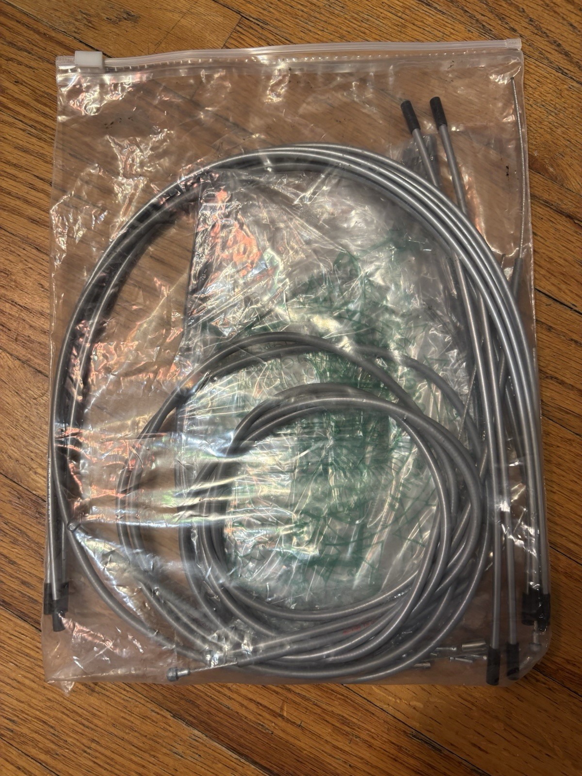 SHIMANO SLR 515 SP Brake & Shift Cable Set w/ Housing & End Caps Gray/Silver F/R
